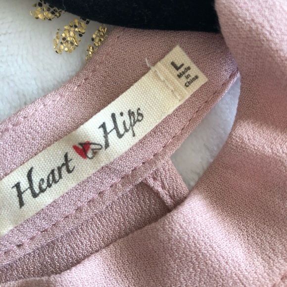 High Neck Cold Shoulder Top - Picture 11 of 11